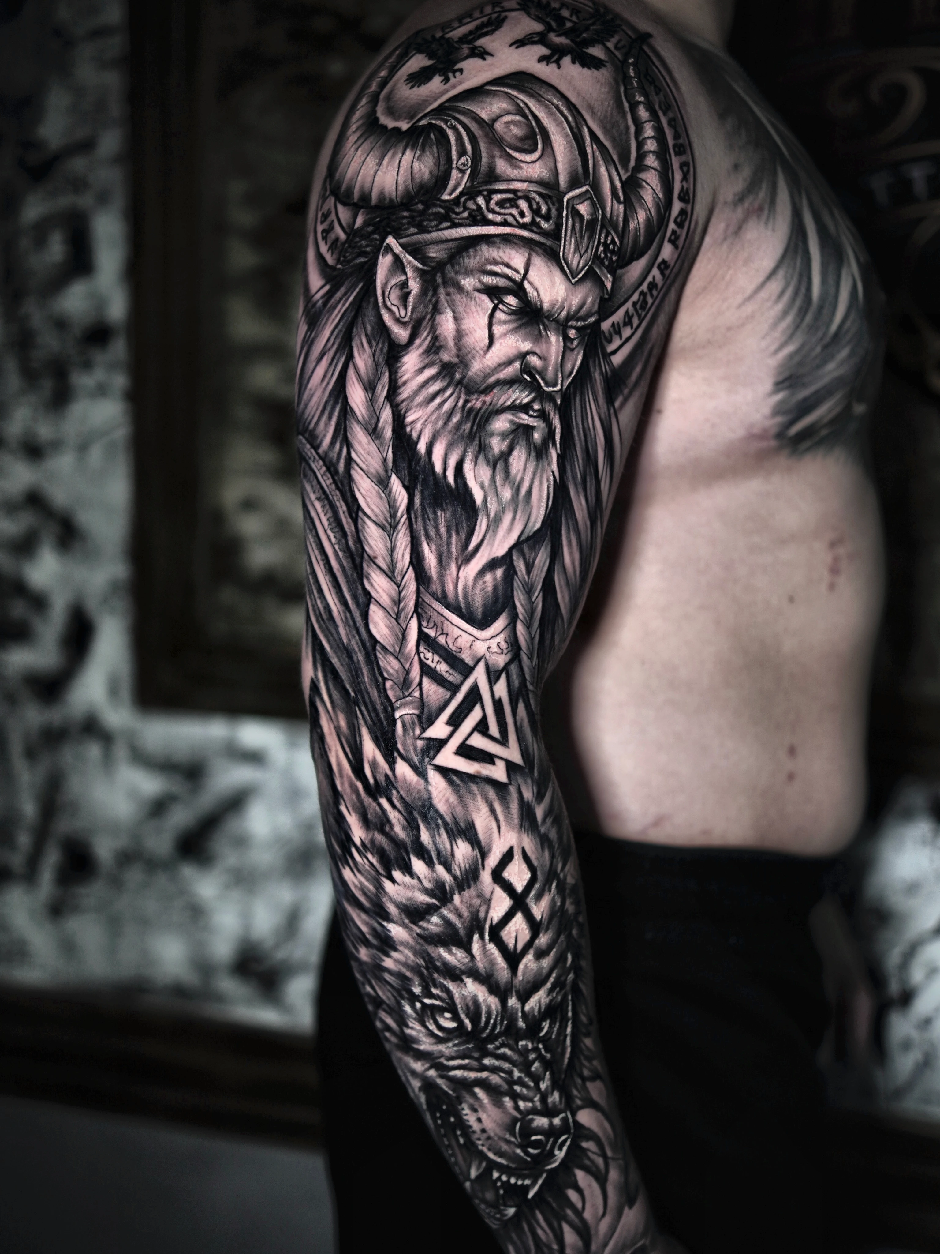 Tatuagem feita por Sergio Pereira
